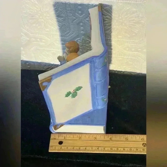 Vintage, 1988 Lefton Children and Santa Music Box with Original Box - Picture 11 of 16